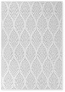 Vnútorný a vonkajší koberec v sivej a slonovinovej farbe 200x290 cm Duet Liora – NORTHRUGS