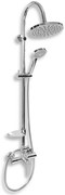 Novaservis Sprchové súpravy - Titania Fresh sprchový set s batériou, horné pripojenie sprchy, chróm, SET040/96,0