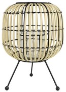 Prírodne - čierna lampáš na nožičkách - Ø 21 * 30cm