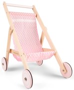 Drevený golfový kočík pre bábiky