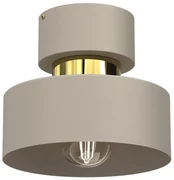 Luminex Stropné svietidlo MARTI 1xE27/15W/230V béžová/zlatá LU9928