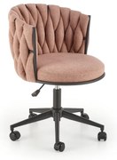 Kancelárske kreslo Fang, ružová