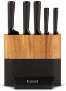 6 dielna sada nožov v praktickom stojane