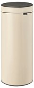 Béžový dotykový oceľový odpadkový kôš 30 l Touch Bin – Brabantia