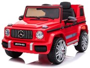 Elektrické autíčko Mercedes G63 AMG červené