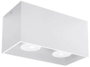 Sollux SL.0380 - Bodové svietidlo QUAD 2xGU10/40W/230V