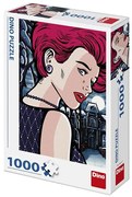 Dino Pop Art Tajomná žena 1000 dielov