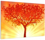Obraz - Strom v žiari slnka (70x50 cm)