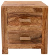 furniture-nabytek.cz - Luxusný nočný stolík z dreva palisander 45x50x40