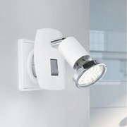 Eglo 902365 - LED svietidlo do zásuvky MINI 1xGU10/2,8W/230V biela