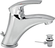 Novaservis, Umyvadlová baterie s výpustí Metalia 57 chrom, 57002-0