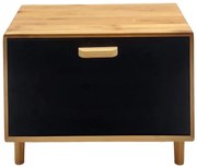 Chlebník black FTC1894 36x24x24,6 cm