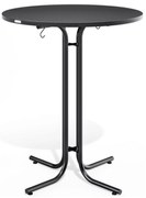 Casaria Barový stôl RAUL sklápateľný 110x80cm, šedá