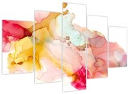 Obraz - Atramentová abstrakcia (150x105 cm)