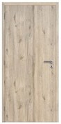 Doornite Interiérové dvere 60 L, 646 × 1983 mm, fólia, ľavé, dub Hudson, plné