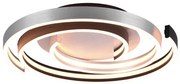 LED stropné osvetlenie Trio Caya hliník 641910205