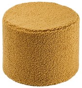 Hnedý detský puf z textílie buklé – Wigiwama