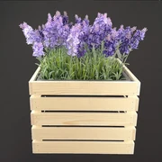 AMADEA Drevený obal na kvetináč, 32x32x24cm, drevený kvetináč