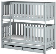 Posteľ Emilka 80x180 grey