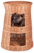 Domček prútený pre zvieratá Dom II.priemer 50 x v. 67(cm)