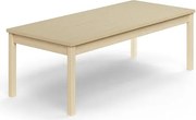 Stôl DECIBEL, 1600x700x530 mm, akustický HPL, breza
