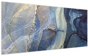 Obraz - Abstrakcia alkoholovým atramentom (120x50 cm)