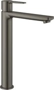 Vysoká umývadlová batéria GROHE Lineare bez výpustu kart. hard graphite 23405AL1