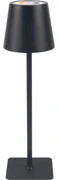 Classbach TL 4025 LED dobíjacia stolná lampa, čierna