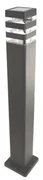 BOWI Vonkajšia lampa SANTA 1xE27/60W/230V IP54 79,5 cm antracit BW0309