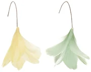 Závesné perie na drôtiku FEATHER DECOR - viac farieb