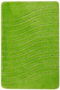 Kúpeľňový koberček Sara Green svetlozelený, vlny