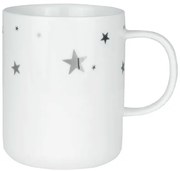Räder Biely porcelánový hrnček SILVERSTAR