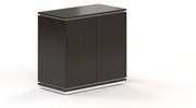 Nízka skriňa Creator 83,2 x 44,5 x 80,3 cm, biela / wenge