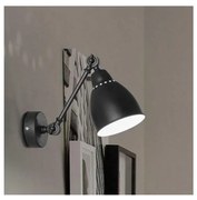 Ideal Lux - Nástenná lampa 1xE27/60W/230V čierna