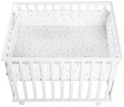 Biela detská ohrádka 100x75 cm Sternenzauber – Roba
