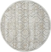 Kusový koberec My Floor CA60034 creme kruh, 120x120 (priemer) kruh, šedá, chodba / predsieň, My Flair