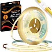 BERGE LED pásik COB Neon 12V - 480D - 9W/m - IP20 - 1m - 990lm - teplá farba