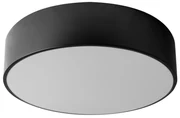Toolight - Stropná lampa 30 cm okrúhla 3xE27 60W app640-2c, čierna, OSW-00088