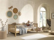 Detská jednolôžková posteľ z dubového dreva Forrest 90x200cm 68cm