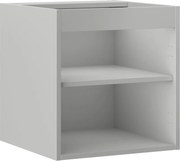 Mexen Box-A, závesná skrinka 45 cm, sivá matná, 91AX1-0450-470-1-62