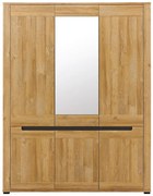 Skriňa 3d York Y-8 Dub/Grafit