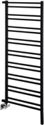 Sapho Sapho, METRO SPACE vykurovacie teleso 550x1430 mm, inštalácia v priestore, čierna mat, IR438B
