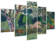 Obraz - Paul Gauguin, Te raau rahi (The Big Tree), reprodukcia (150x105 cm)