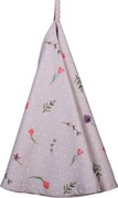 Béžová bavlnená okrúhla utierka Happy Bunny - Ø 80 cm