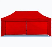 Ekspand Nožnicový stan ŠTANDARD 3x6 m ČERVENÝ