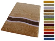 ROUTNER Kúpeľňová predložka LAVELLO Béžová 10401 - Béžová / 50 x 80 cm 10401