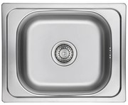 Kuchinox Orion, 1-komorový nerezový drez 500x400x180 mm + sifón, oceľová, LAV-SKO_010T