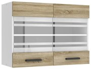 Kuchynská skrinka Belini Premium Full Version horná 80 cm dub sonoma