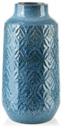 Keramická váza YARINE 31 cm modrá