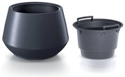 Kvetináč HEOS - Antracit